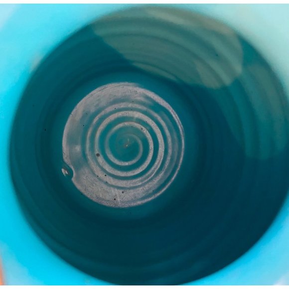 VTG Fratelli Fanciullacci Pebbled Lava Glaze Art Pottery Pitcher/Vase-Signed - Picture 8 of 14